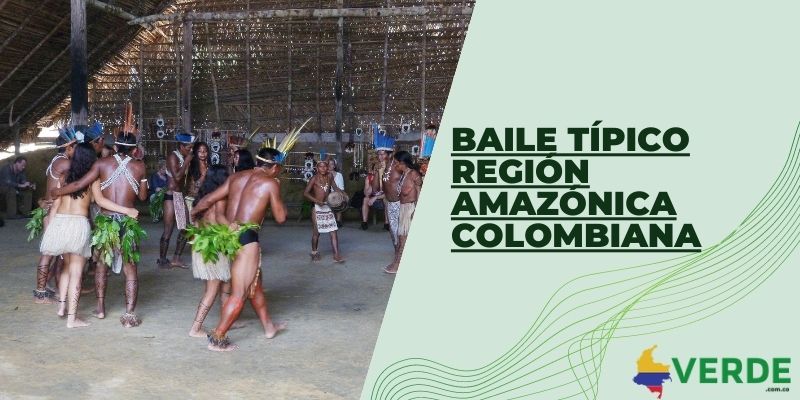 Baile típico región Amazónica colombiana