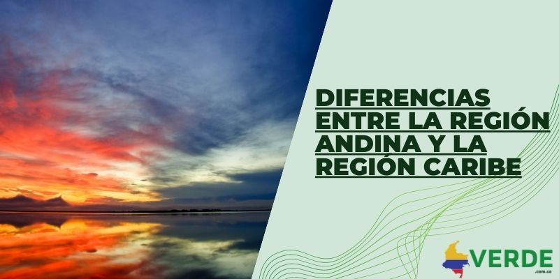 Diferencias entre la región Andina y la región Caribe