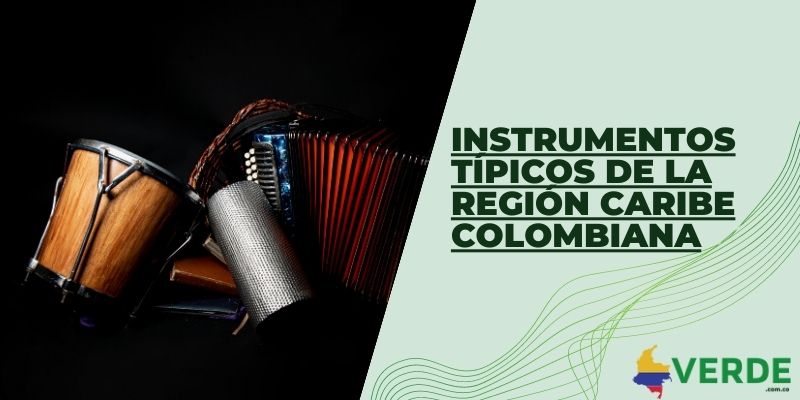 Instrumentos típicos de la región Caribe colombiana