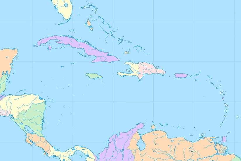 Que islas pertenecen a la región Caribe