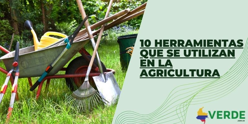 10 herramientas que se utilizan en la agricultura