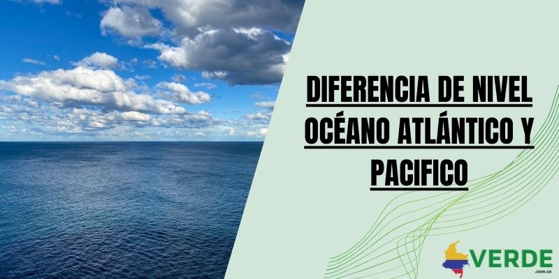 Diferencia de nivel océano atlántico y pacifico